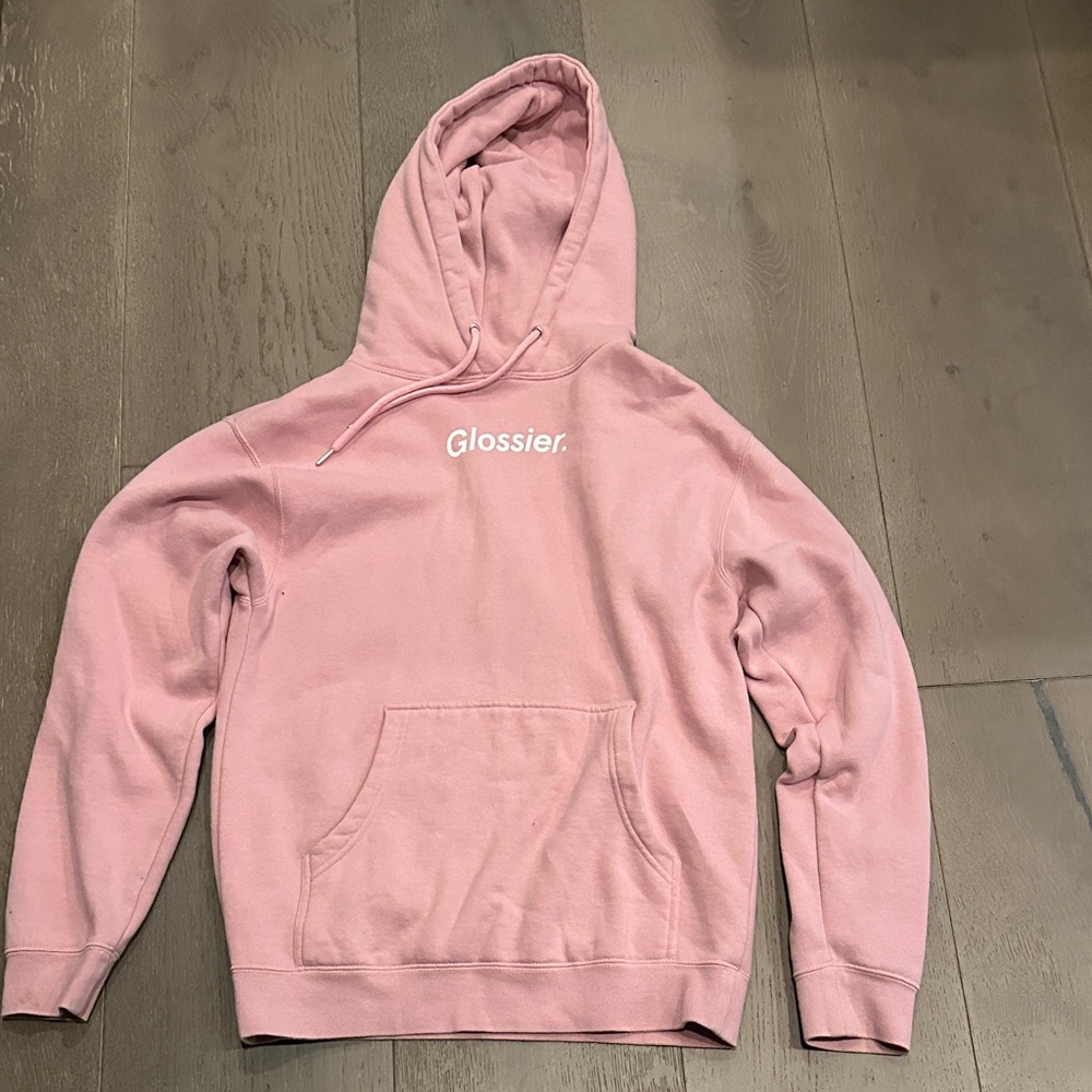 Glossier Blush Pink Sweatshirt